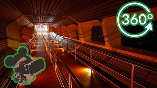 360º Ride on Space Mountain at Magic Kingdom - Front Row