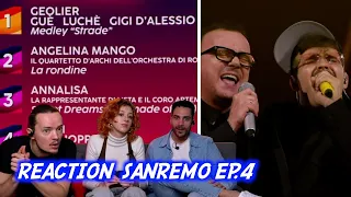 GEOLIER Vince la Gara Cover, SCANDALO! Reaction Sanremo ep.4