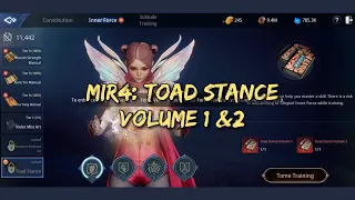 MIR4: Evermoon Clan's Tome: Toad Stance | Volume 1 & 2