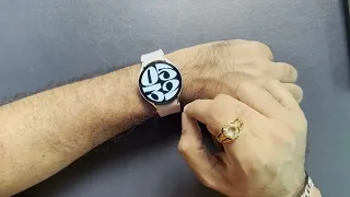 Galaxy Watch Series 6 (Bluetooth, 44mm) Unboxing Silver