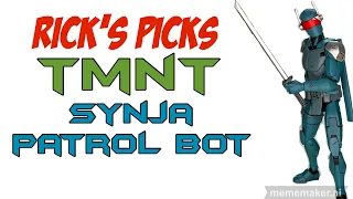 Review of TMNT Synja patrol bot from the Last Ronin comic by NECA