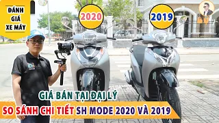 SO SÁNH CHI TIẾT SH MODE 2021 VÀ SH MODE 2020 | CHỌN EM NÀO ĐÂY? | GIÁ XE SH MODE 2021 TẠI ĐẠI LÝ