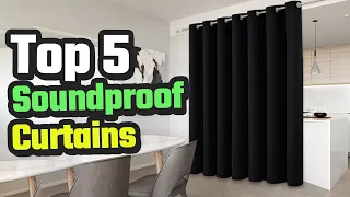 Best Soundproof Curtains - top 5 Reviews in 2024