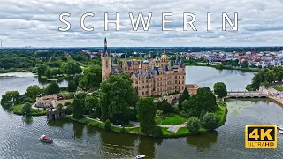 Schwerin , Germany 🇩🇪 | 4K Drone Footage (With Subtitles)