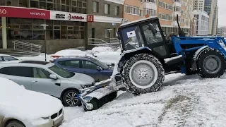 Снежный коллапс - аварии, пробки и жуть с кошмаром