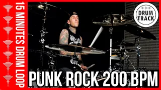 Drum Beat 200 bpm - Drum Track 200 BPM Punk Rock | Batería 200 BPM Punk Rock