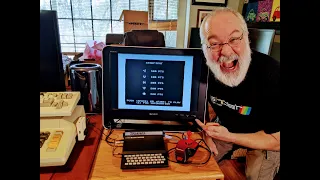 My First Experience With Sinclair ZX81 Sound - Starfight with Sound & Joystick - 8Bit Computer