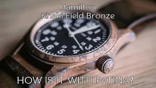 Hamilton Khaki Field 38mm Bronze WITH PATINA!