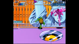 TEENAGE MUTANT NINJA TURTLES - TURTLES IN TIME ( ARCADE ) LEONARDO - FULL GAME