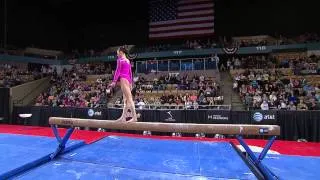 Kyla Ross - Balance Beam Exhibition - 2013 AT&T American Cup