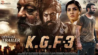 KGF Chapter 3 Trailer | Yash | Prashanth Neel | Raveena Tandon | Prabhas | Kgf 3