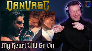 Dan Vasc "My Heart Will Go On" 🇧🇷  Official Cover Video | DaneBramage Rocks Reaction