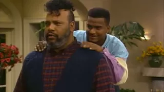 Fresh Prince of Bel Air - Uncle Phil Tries on Wig