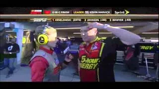 2012 AdvoCare 500 - Gordon/Bowyer Conflict - Call by MRN