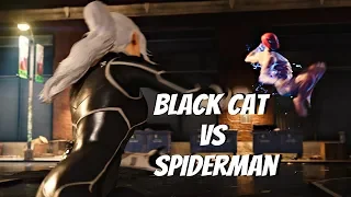 Spider-Man PS4 The Heist DLC - Black Cat Boss Fight (Spiderman 2018) PS4 Pro