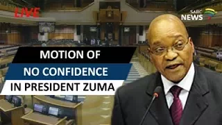 Motion of no confidence in President Zuma