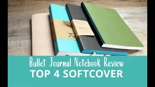 Top 4 Favorite! | A5 SOFTCOVER Bullet Journal Notebooks Approved by Stationery Nerd!