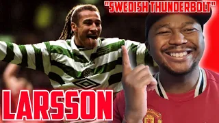 HENRIK LARSSON WAS A BEAST IN HIS PRIME!!! (REACTION)