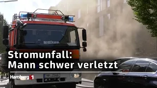 Stromunfall in Tiefgarage