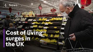 Cost of living: Prices soaring at fastest rate for 30 years