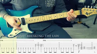 JUDAS PRIEST - Breaking the law [GUITAR COVER + TAB]