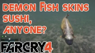 Where to find Demon Fish skins - Demon Fish Location (Clue: Rivers!) - Far Cry 4