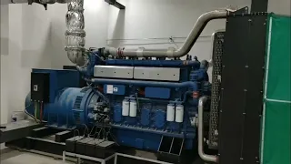 1000KVA Yuchai diesel generator indoor installation | YC6C1320-D31