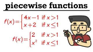 How to graph piecewise functions