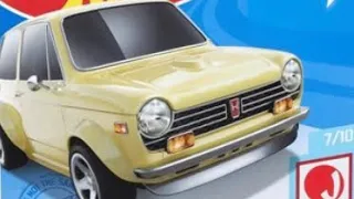 Unboxing and Review: Hot Wheels - Custom 1970 Honda N600 (HW J-Imports)