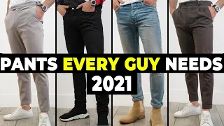 5 PANTS EVERY MAN NEEDS TO OWN IN 2021 l Alex Costa