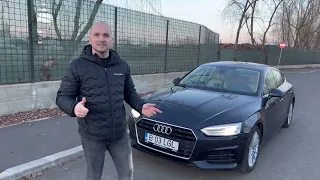 Verificare Audi A5 2.0TDi 150CP S-Tronic Sport Edition I Merita un Audi ieftin cu peste 200000 km?