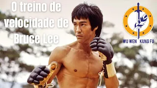 O treino de velocidade de Bruce Lee