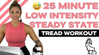 25 MIN LISS | Treadmill Follow Along!
