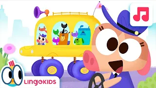 WHEELS ON THE BUS 🚌🎶 Nursery Rhymes | Lingokids