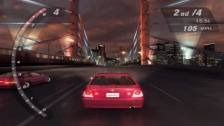 Need for Speed: Underground 2 Gameplay Walkthrough - Lexus IS 300 Drag Test Drive