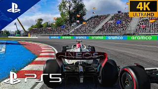 (PS5) F1 2022 looks INCREDIBLE on PS5 | Ultra High Realistic Graphics [4K HDR 60fps]