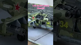 1/72 Mi-24V Hind E (Zvezda model kit)