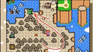 Tutorial How to get 3 exits at Chocolate Island 2 in Super Mario World