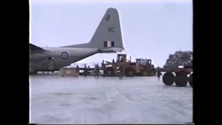 RAAF C-130E Hercules mission to Antarctica - December 1989