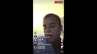 Justin Bieber - Instagram Live Stream Full - May 29, 2017
