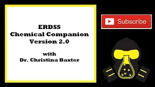 ERDSS (Chemical Companion) Version 2.0 Introduction