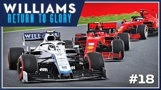 TAKING ON FERRARI 💥 F1 2020 Williams Road To Glory Part 18 (110% AI Japanese GP)