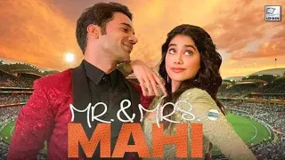 Mr and Mrs Mahi movie review | Sparshfluu |