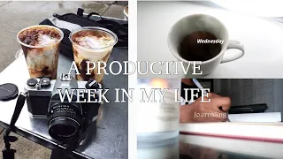 PRODUCTIVE WEEK IN MY LIFE | buying SONY ZV 1, filming sponsored videos, words of affirmation