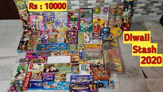 Diwali Stash | Diwali Stash 2020 | Unboxing Diwali Stash worth Rs.10000 | Diwali Patakhe 🧨🔥