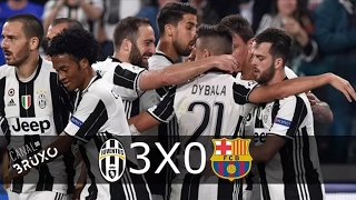 Juventus Vs Barcelona 3-0 - Goles 11/04/2017 HD