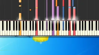 [Piano Tutorial Synthesia]Dentro di te fuori dal mondo - Masini Marco