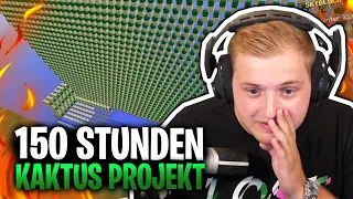 😳🥴 Ich BAUE 150 Stundenlang eine KAKTUS-Farm!! | Minecraft Hypixel mega Projekt!