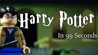 Harry Potter in 99 Seconds | Lego Stop Motion (Deathly Hallows 2)