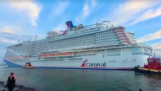 Carnival Mardi Gras Makes Her Maiden Arrival to Port Canaveral!